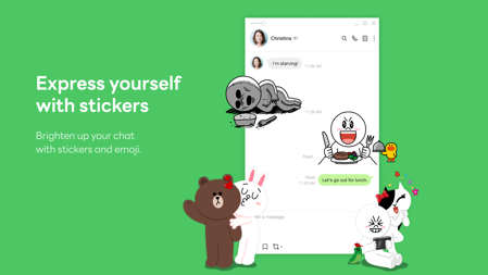 LINE spam account identification